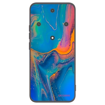 Picasee silikónový čierny obal pre Honor Magic5 Lite 5G - Rainbow