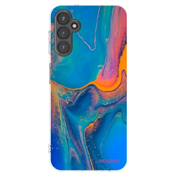 Picasee silikónový prehľadný obal pre Samsung Galaxy A14 4G A145R - Rainbow