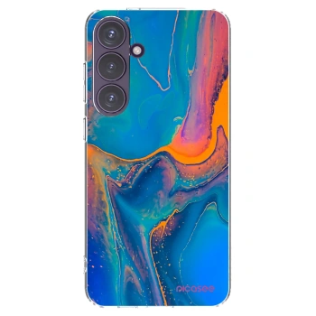 Picasee silikónový prehľadný obal pre Samsung Galaxy S24+ S926B 5G - Rainbow