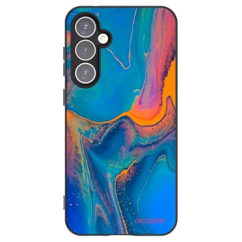 Picasee silikónový čierny obal pre Samsung Galaxy S23 FE S711B - Rainbow