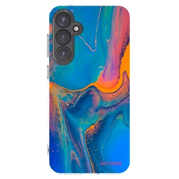 Picasee silikónový prehľadný obal pre Samsung Galaxy S23 FE S711B - Rainbow