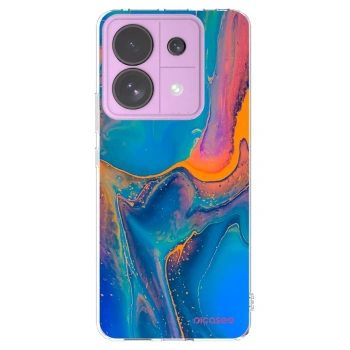 Picasee silikónový prehľadný obal pre Xiaomi Redmi Note 13 Pro 5G - Rainbow