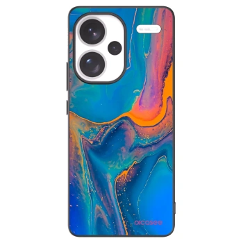 Picasee silikónový čierny obal pre Xiaomi Redmi Note 13 Pro+ 5G - Rainbow