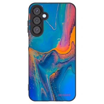 Picasee silikónový čierny obal pre Samsung Galaxy A25 A256B 5G - Rainbow