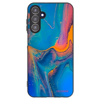 Picasee silikónový čierny obal pre Samsung Galaxy A15 A155F 4G - Rainbow