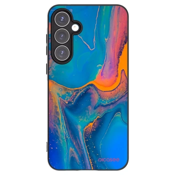 Picasee silikónový čierny obal pre Samsung Galaxy A55 5G A556B - Rainbow