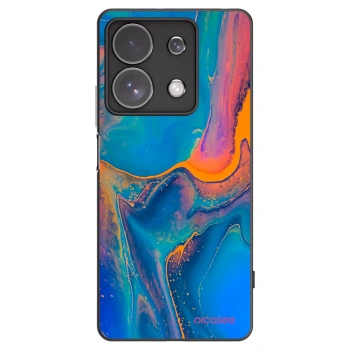 Picasee silikónový čierny obal pre Xiaomi Redmi Note 13 Pro 4G - Rainbow