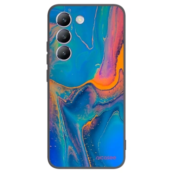 Picasee silikónový čierny obal pre Vivo V40 SE 5G - Rainbow