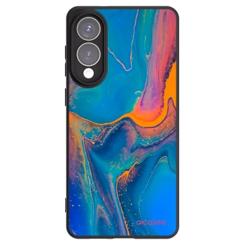 Picasee silikónový čierny obal pre Samsung Galaxy S25 Edge 5G - Rainbow
