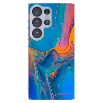 Picasee silikónový prehľadný obal pre Samsung Galaxy S25 Ultra 5G - Rainbow