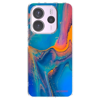 Picasee silikónový prehľadný obal pre Xiaomi Redmi Note 14 4G - Rainbow