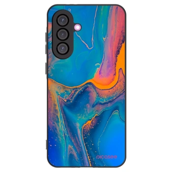 Picasee silikónový čierny obal pre Samsung Galaxy A56 5G A566B - Rainbow