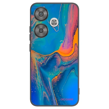 Picasee silikónový čierny obal pre Xiaomi Poco F6 - Rainbow