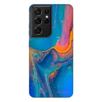 Picasee Fashion Case pre Samsung Galaxy S21 Ultra 5G G998B - Rainbow