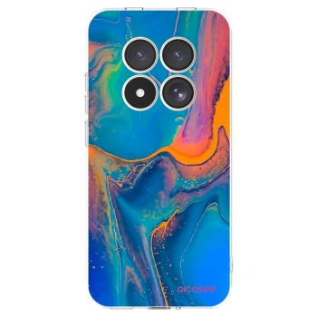 Picasee silikónový prehľadný obal pre Xiaomi Redmi Note 15 Pro 4G - Rainbow