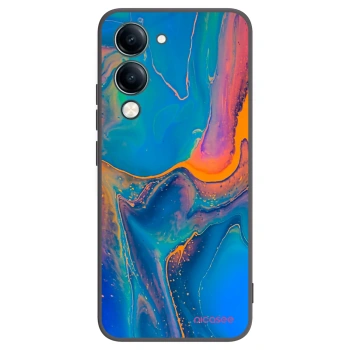 Picasee silikónový čierny obal pre Vivo Y29s 5G - Rainbow