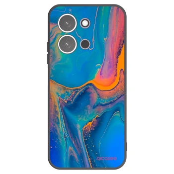 Picasee silikónový čierny obal pre Xiaomi Redmi 15C 5G - Rainbow