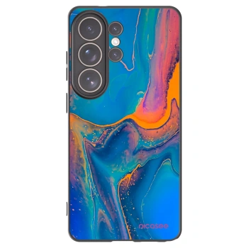 Picasee silikónový čierny obal pre Samsung Galaxy S26 Ultra - Rainbow