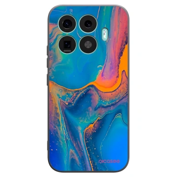 Picasee silikónový čierny obal pre Xiaomi 17T - Rainbow