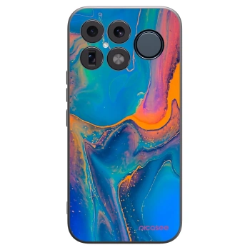 Picasee silikónový čierny obal pre Xiaomi Poco F8 Ultra - Rainbow