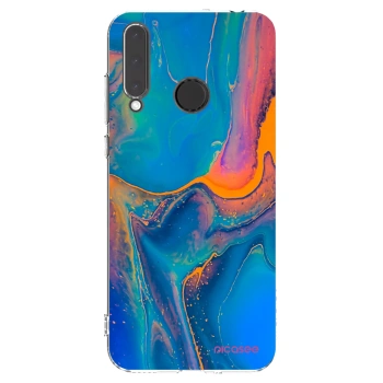 Picasee silikónový prehľadný obal pre Honor 20 Lite - Rainbow