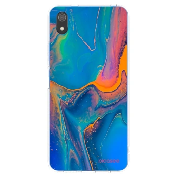 Picasee silikónový prehľadný obal pre Xiaomi Redmi 7A - Rainbow