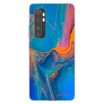 Picasee silikónový prehľadný obal pre Xiaomi Mi Note 10 Lite - Rainbow