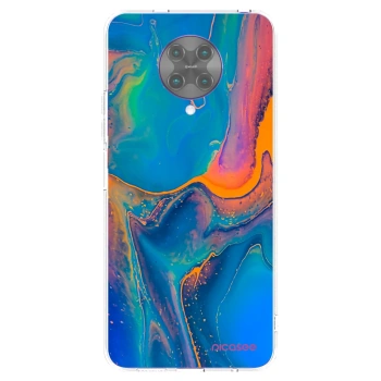 Picasee silikónový prehľadný obal pre Xiaomi Poco F2 Pro - Rainbow