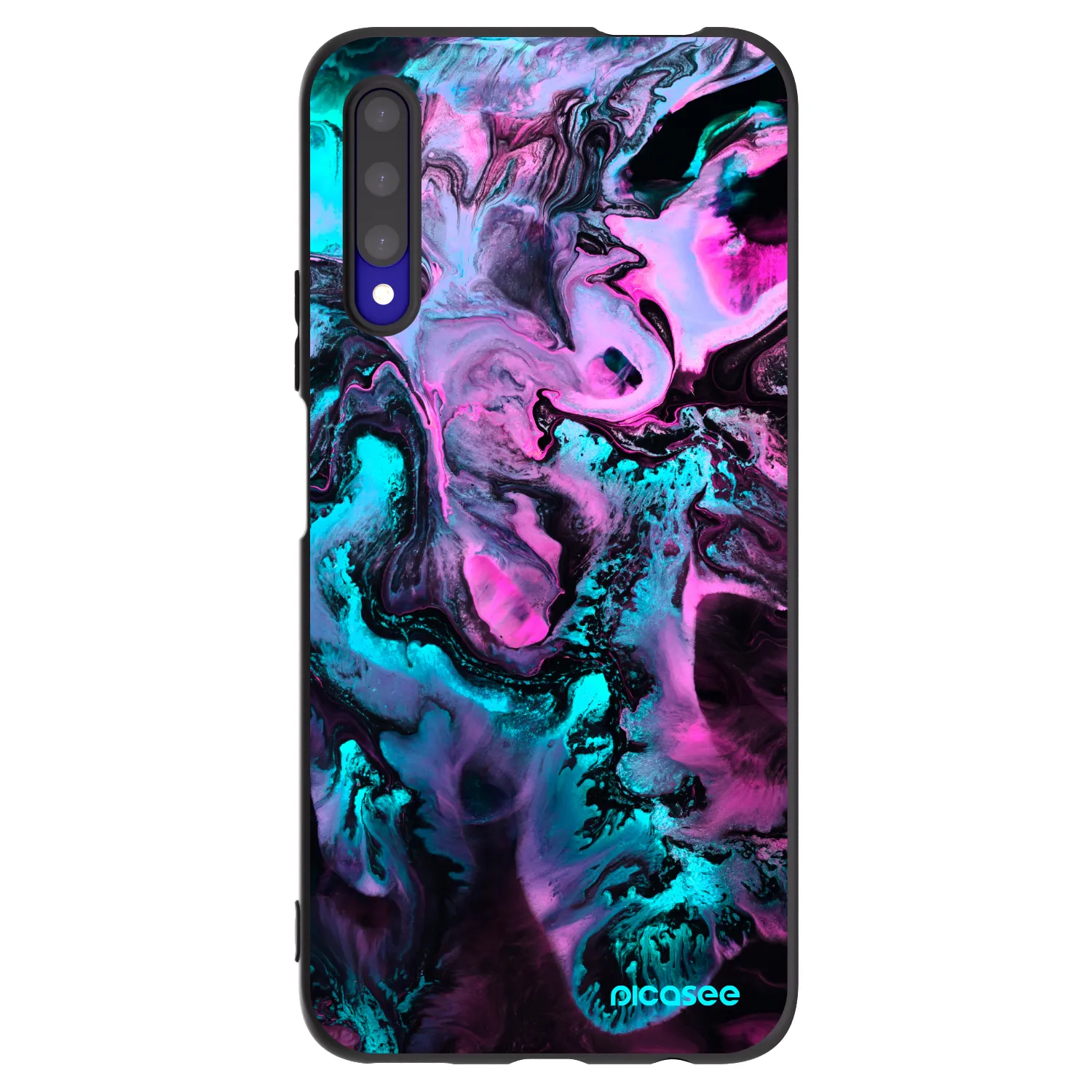 Picasee silikónový čierny obal pre Honor 9X Pro - Lean