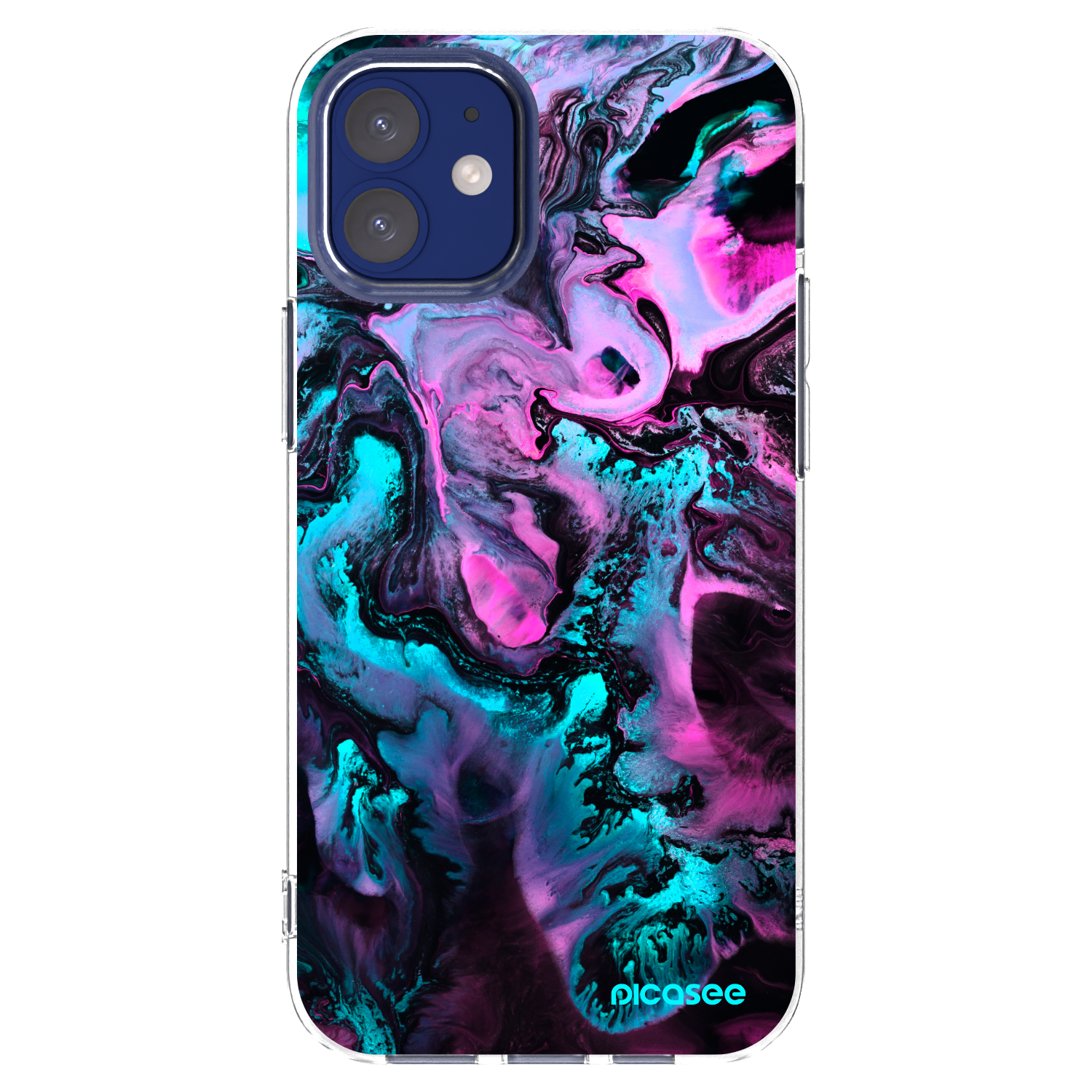 Picasee silikónový prehľadný obal pre Apple iPhone 12 mini - Lean