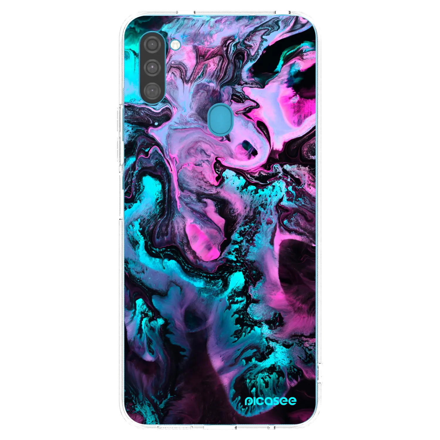 Picasee silikónový prehľadný obal pre Samsung Galaxy M11 - Lean