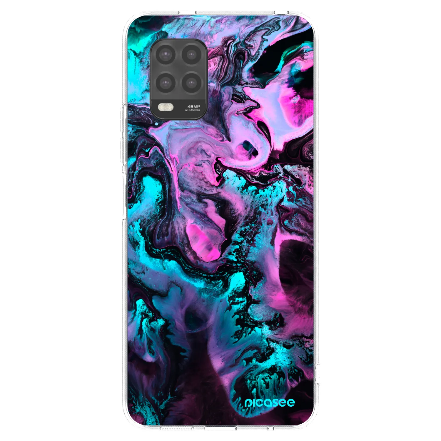 Silikónový prehľadný obal pre Xiaomi Mi 10 Lite - Lean
