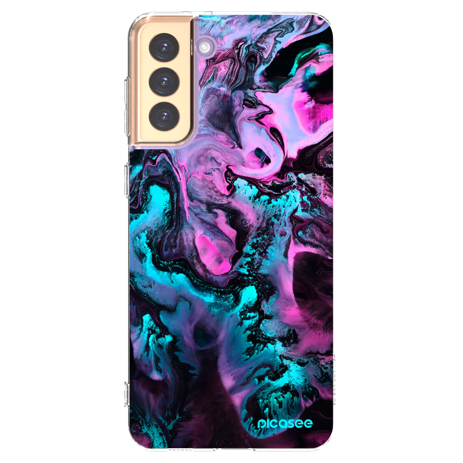 Picasee silikónový prehľadný obal pre Samsung Galaxy S21+ 5G G996F - Lean