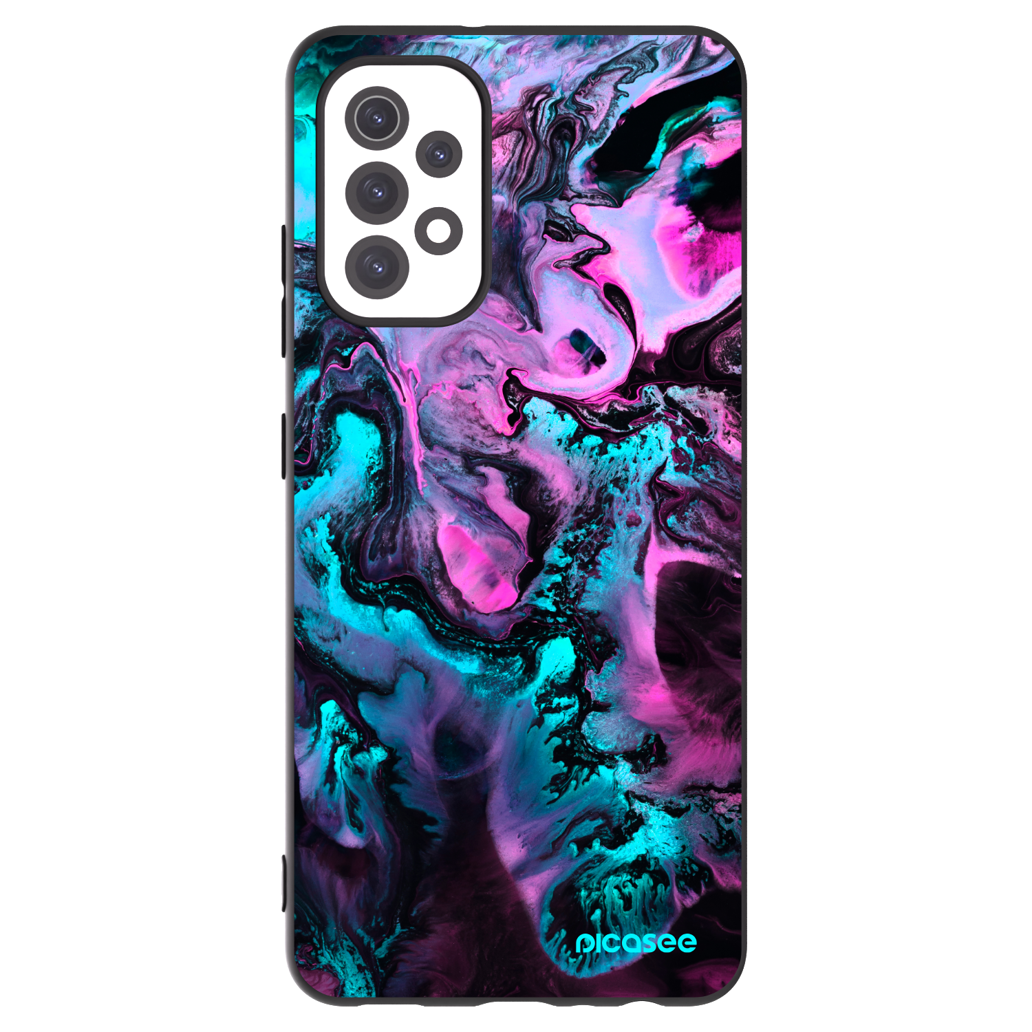 Picasee silikónový čierny obal pre Samsung Galaxy A32 5G A326B - Lean