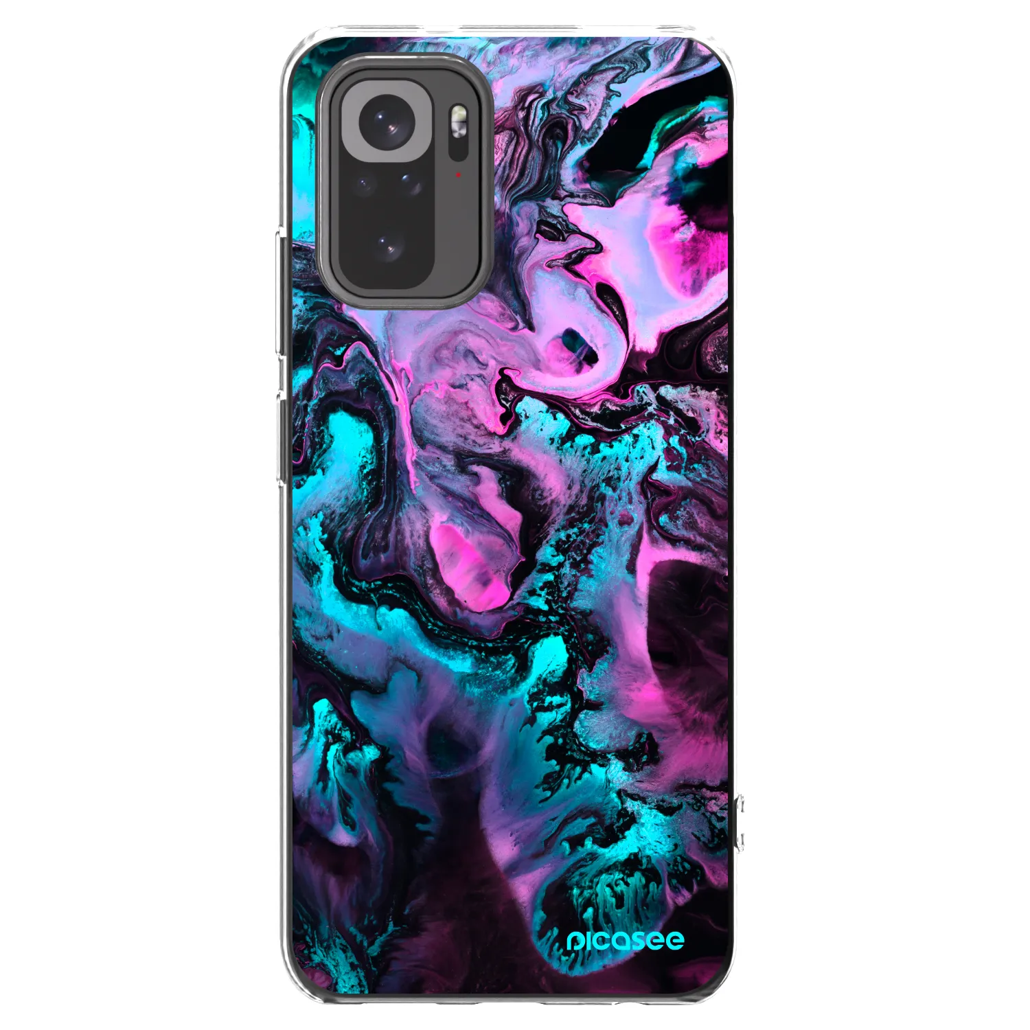 Picasee silikónový prehľadný obal pre Xiaomi Redmi Note 10S - Lean