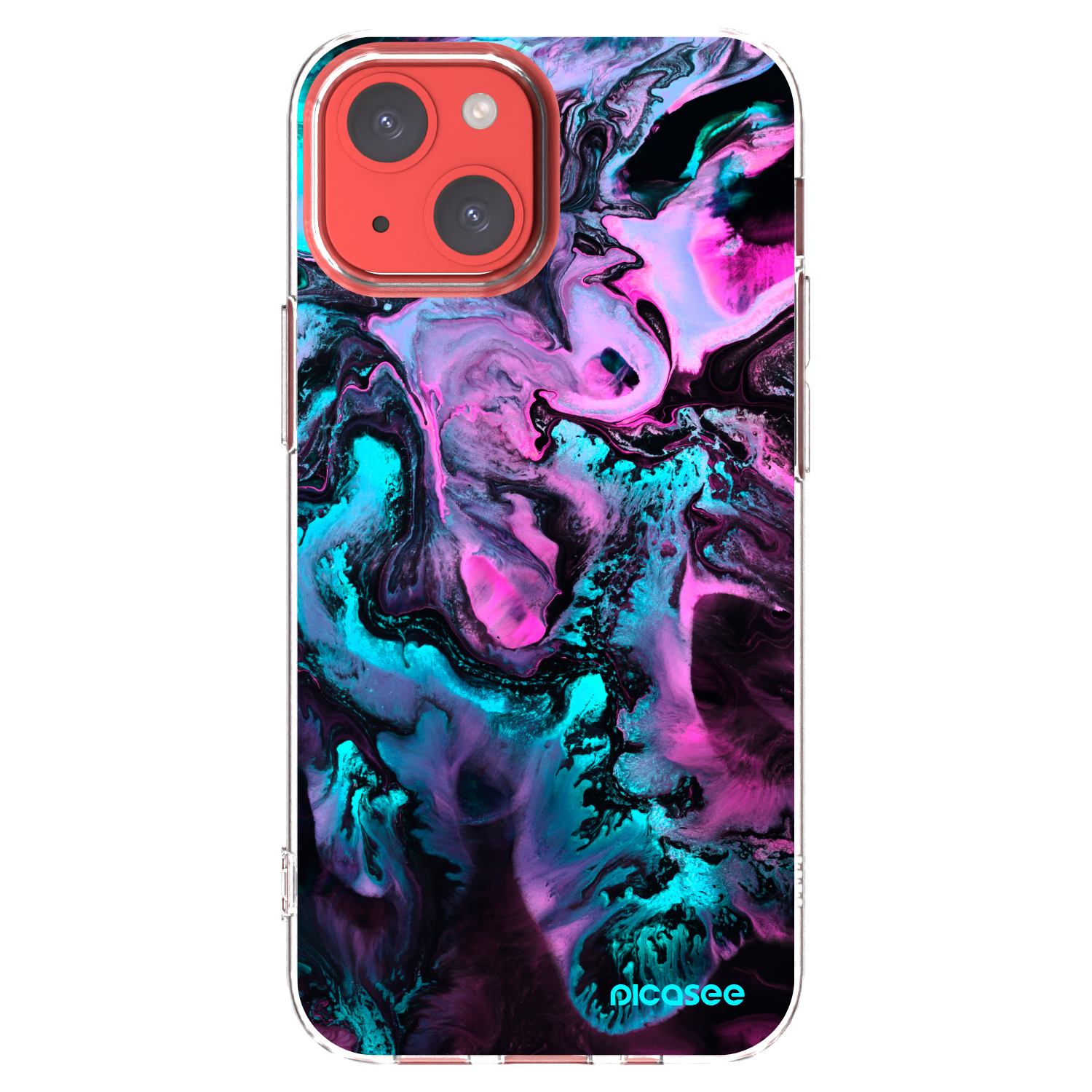 Picasee silikónový prehľadný obal pre Apple iPhone 13 mini - Lean