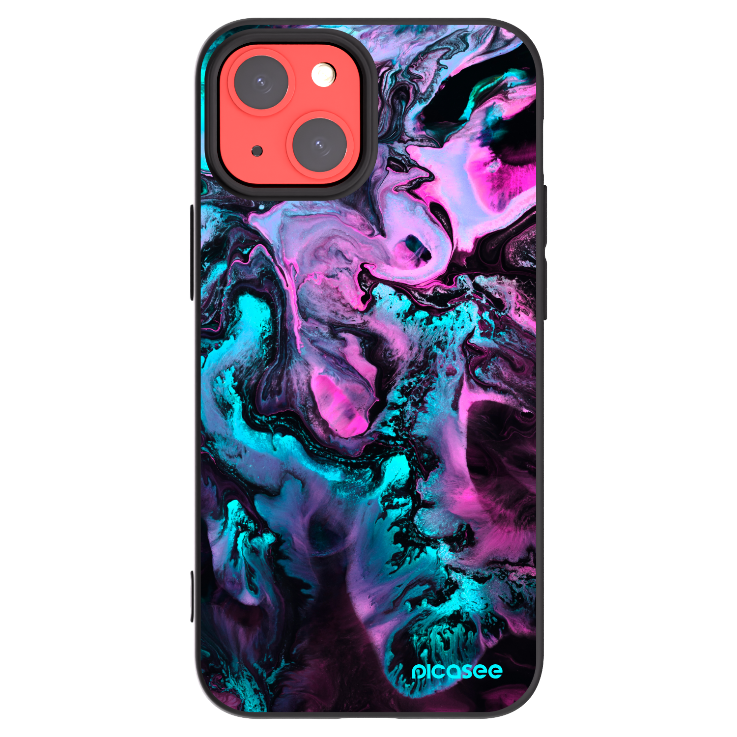 Picasee silikónový čierny obal pre Apple iPhone 13 mini - Lean