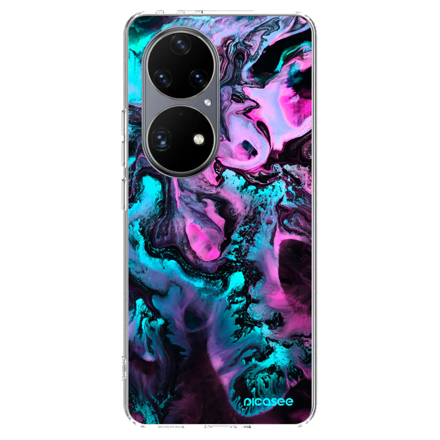 Picasee silikónový prehľadný obal pre Huawei P50 - Lean