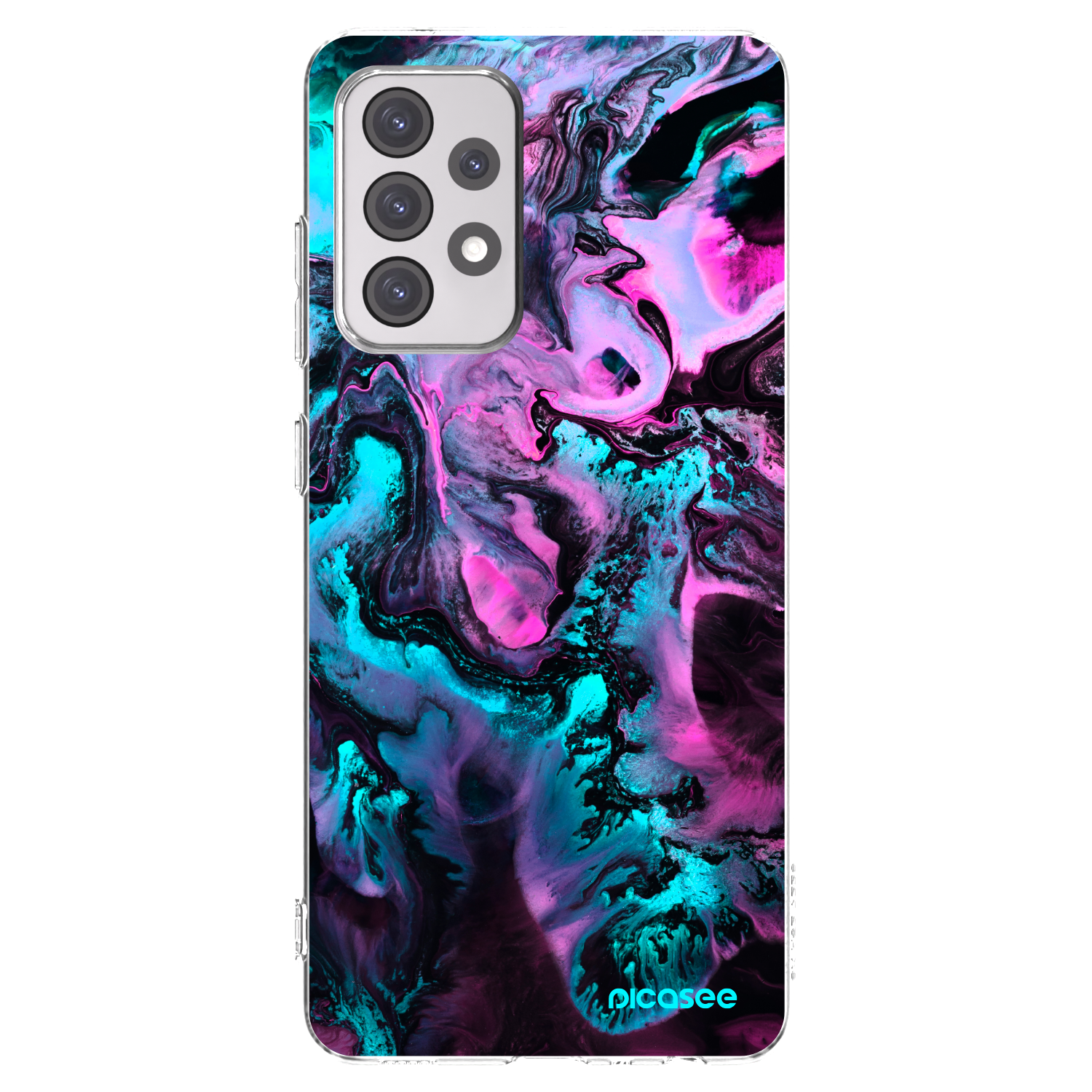 Picasee silikónový prehľadný obal pre Samsung Galaxy A52s 5G A528B - Lean