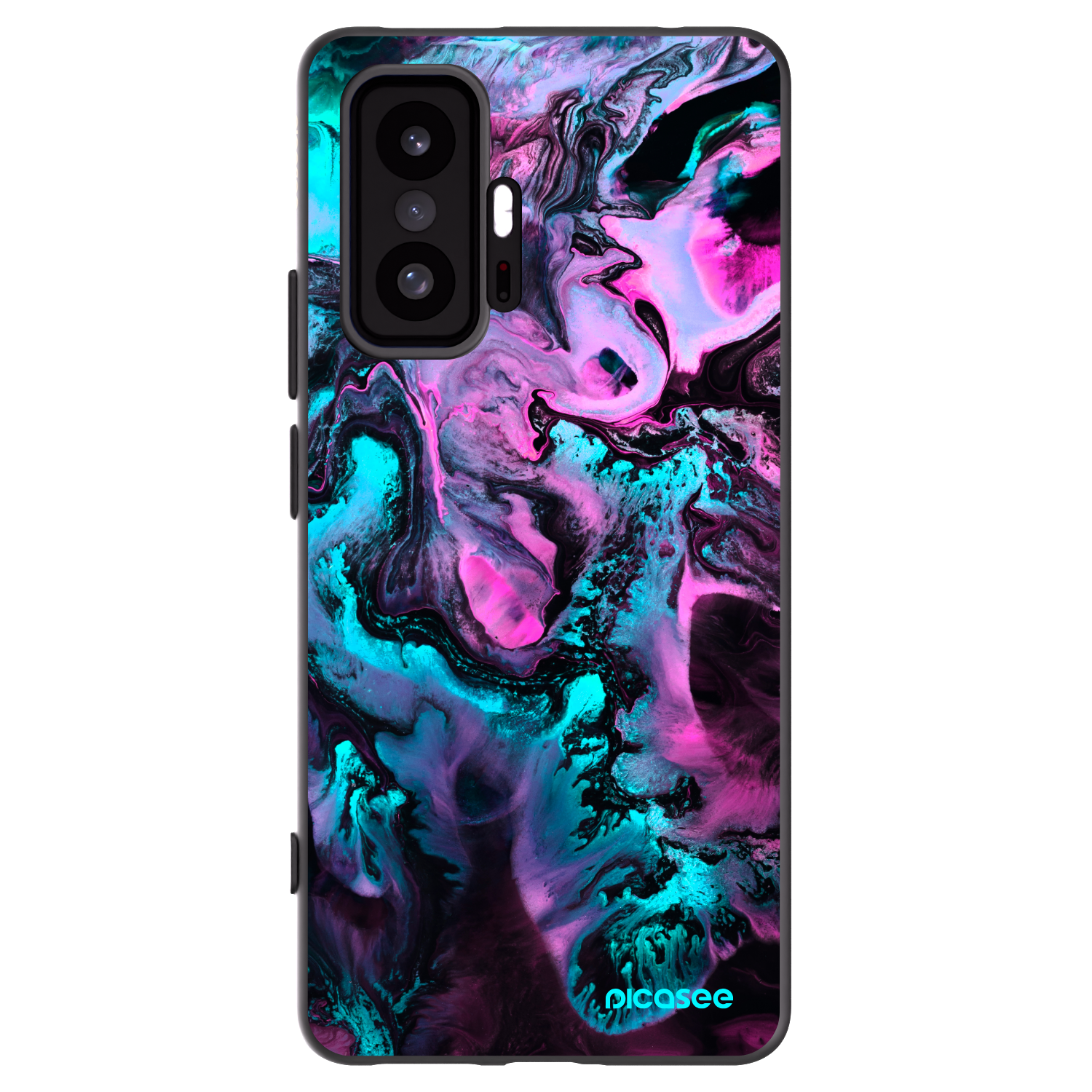 Picasee silikónový čierny obal pre Xiaomi 11T - Lean