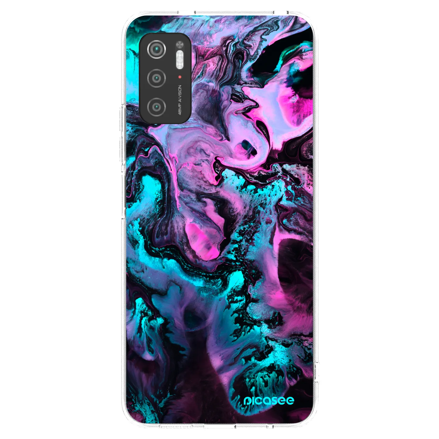 Picasee silikónový prehľadný obal pre Xiaomi Poco M3 Pro 5G - Lean
