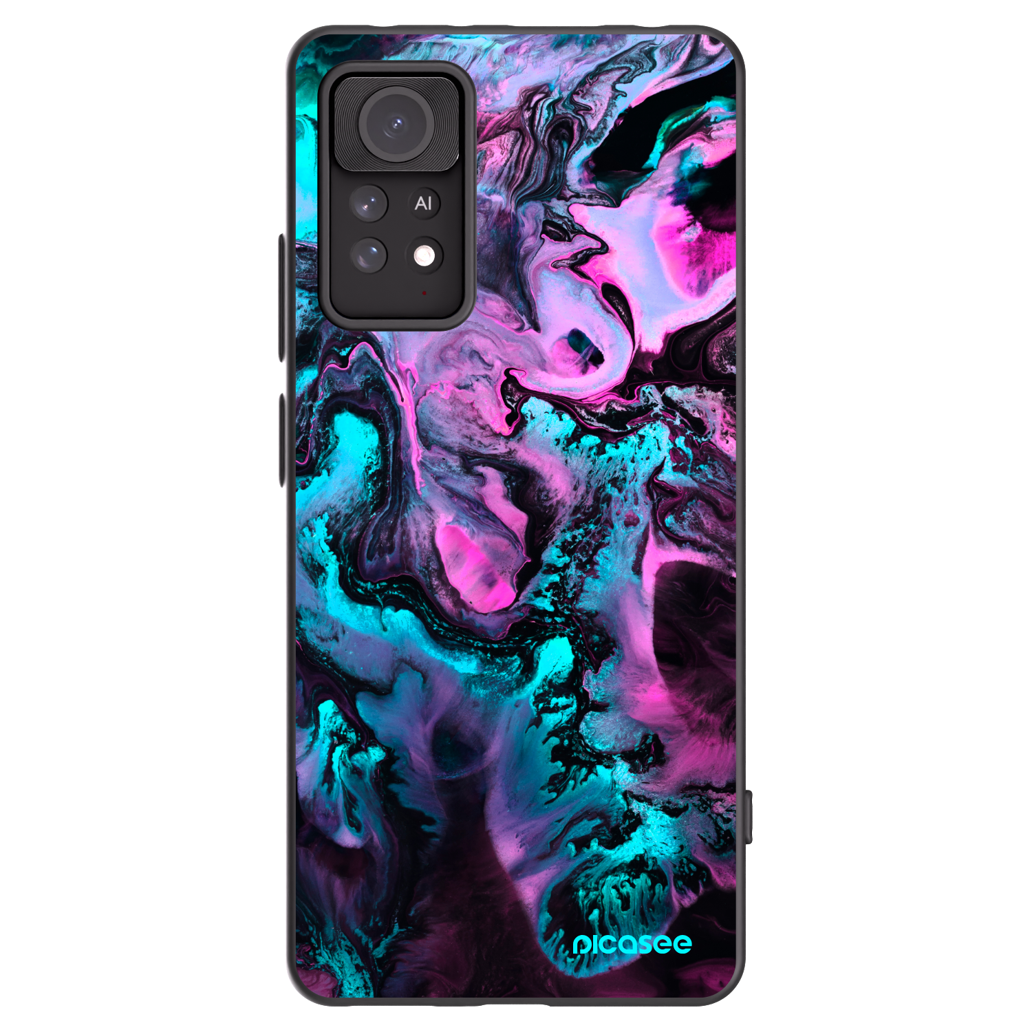 Picasee silikónový čierny obal pre Xiaomi Redmi Note 11 Pro 5G - Lean
