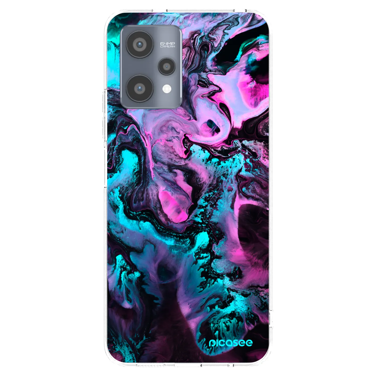 Picasee silikónový prehľadný obal pre Realme 9 Pro 5G - Lean