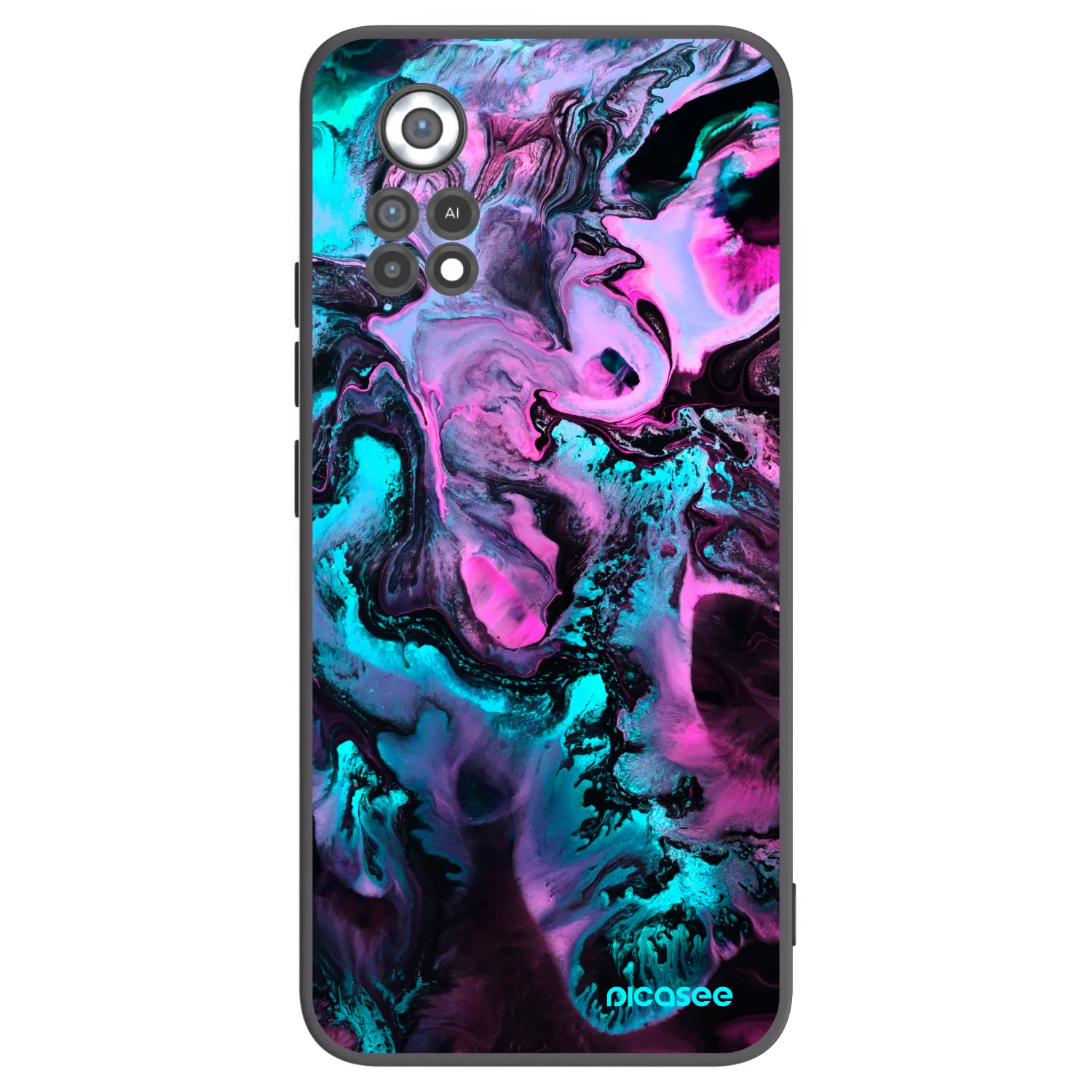 Picasee silikónový čierny obal pre Xiaomi Poco X4 Pro 5G - Lean