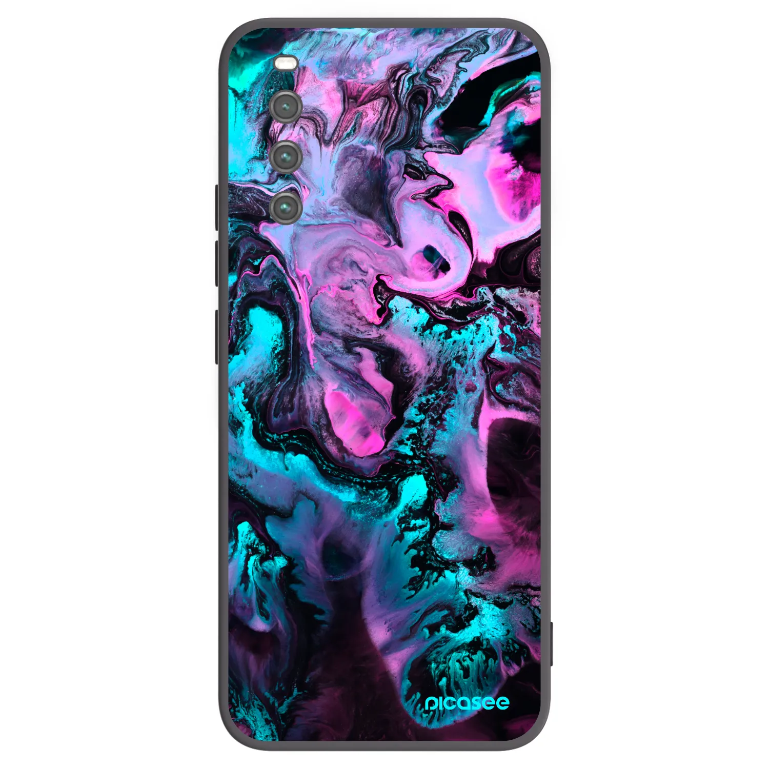 Picasee silikónový čierny obal pre Sony Xperia 10 IV 5G - Lean