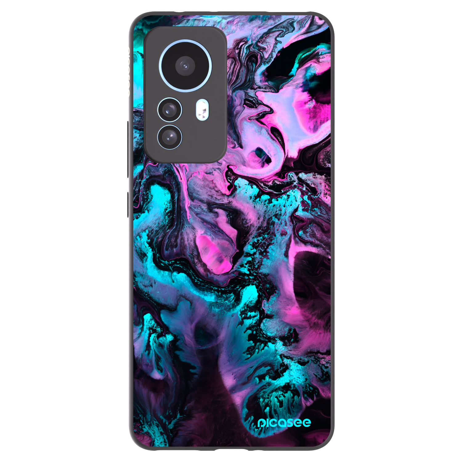 Picasee silikónový čierny obal pre Xiaomi 12T Pro - Lean