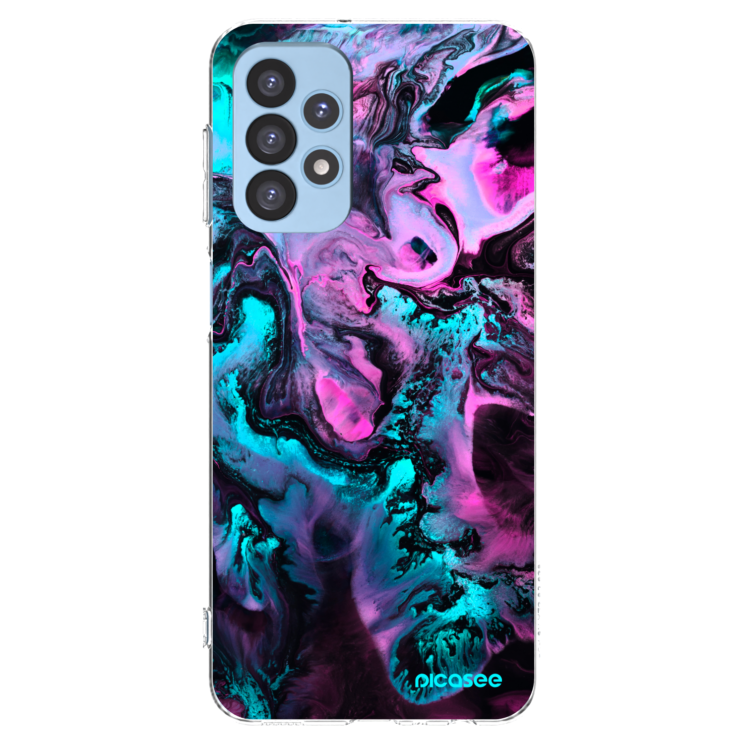Picasee silikónový prehľadný obal pre Samsung Galaxy A23 A235F 4G - Lean