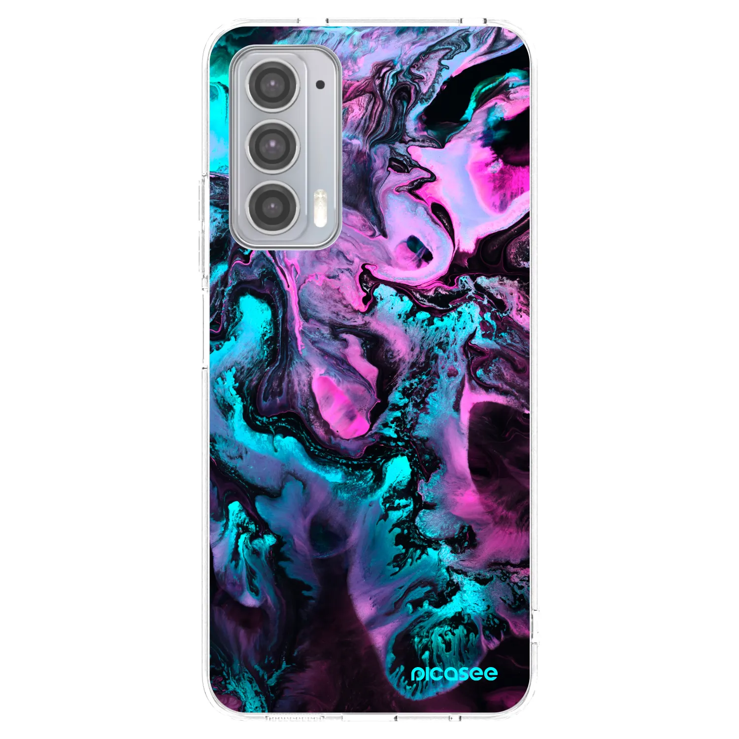 Picasee silikónový prehľadný obal pre Motorola Edge 20 - Lean