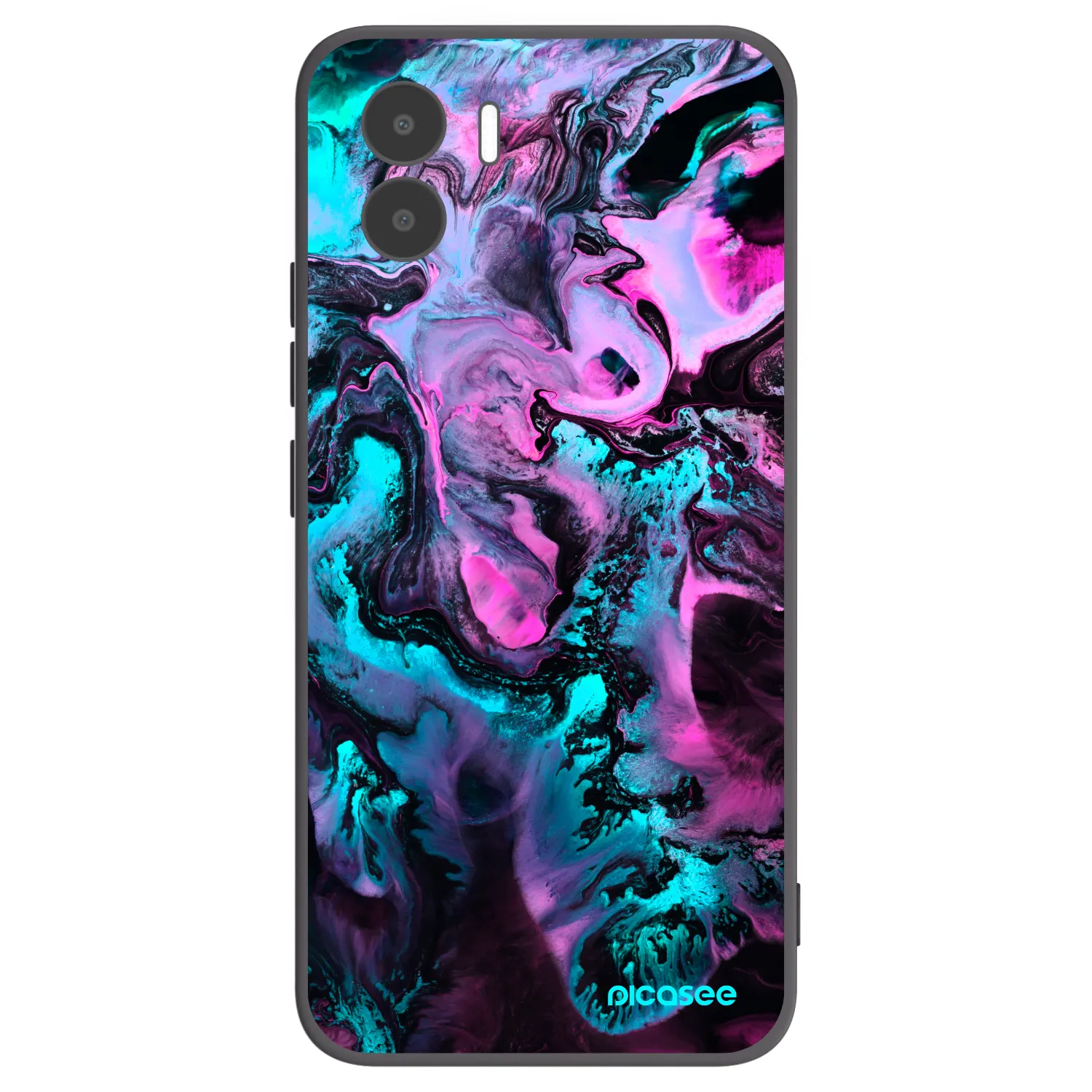 Picasee silikónový čierny obal pre Xiaomi Redmi A1 - Lean