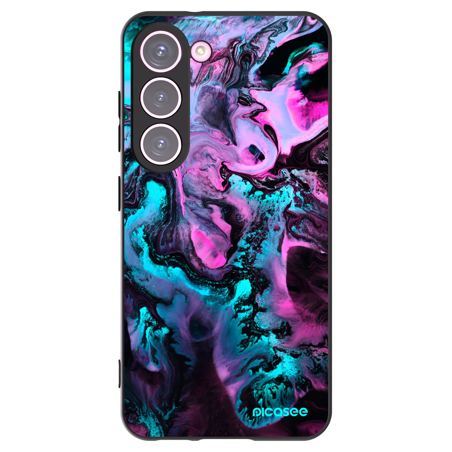 Silikónový čierny obal pre Samsung Galaxy S23 5G - Lean